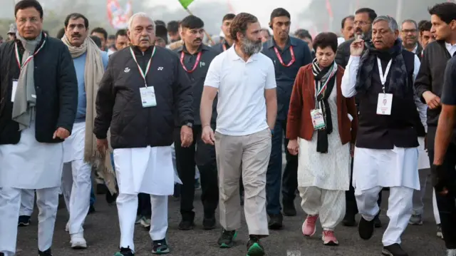 राहुल गांधी भारत जोड़ो यात्रा