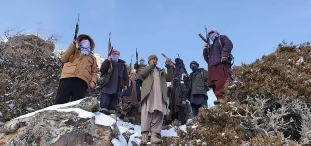 شماری از جنگجویان جبهه مقاومت ملی