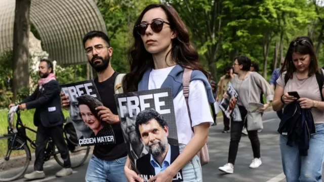 Gezi Parkı davası kararları Türkiye'de ve yurtdışında düzenlenen çeşitli eylemlerle protesto edildi.