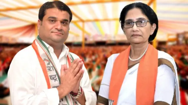 કાંધલ જાડેજા અને ઢેલીબેન