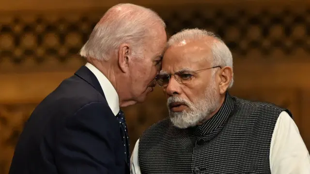 जो बाइडन, नरेंद्र मोदी
