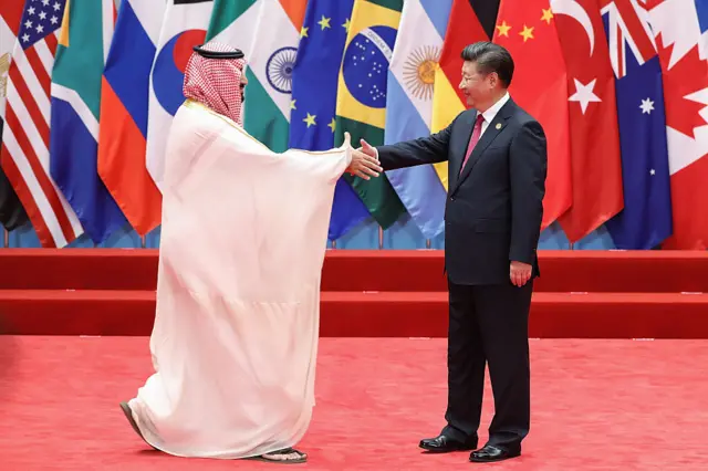 شي و بن سلمان