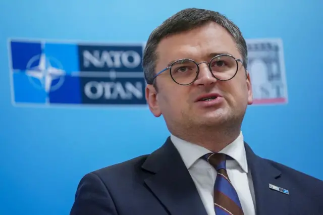 Дмитрий Кулеба во время недавнего саммита НАТО