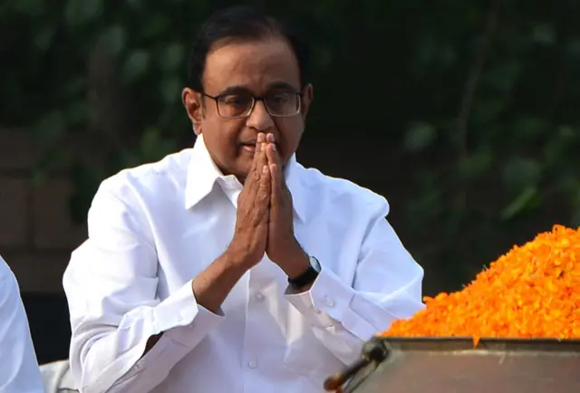 पी चिदंबरम