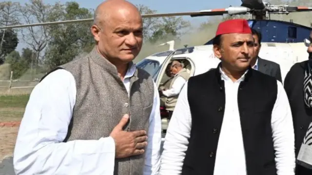 सलीम खान और अखिलेश यादव