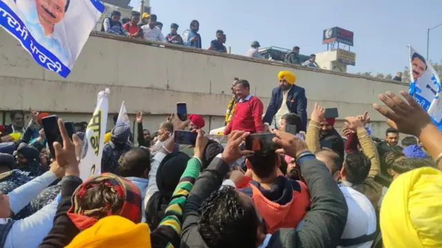 ਅਰਵਿੰਦ ਕੇਜਰੀਵਾਲ ਅਤੇ ਭਗਵੰਤ ਮਾਨ