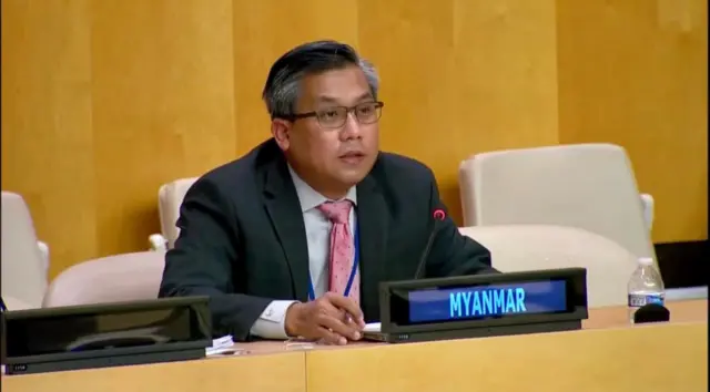 ကုလ မြန်မာအမြဲတမ်းကိုယ်စားလှယ် ဦးကျော်မိုးထွန်း