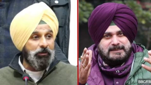 ਬਿਕਰਮ ਸਿੰਘ ਮਜੀਠੀਆ ਅਤੇ ਨਵਜੋਤ ਸਿੰਘ ਸਿੱਧੂ