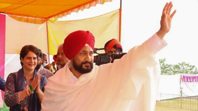 पंजाब के मुख्यमंत्री चरणजीत सिंह चन्नी