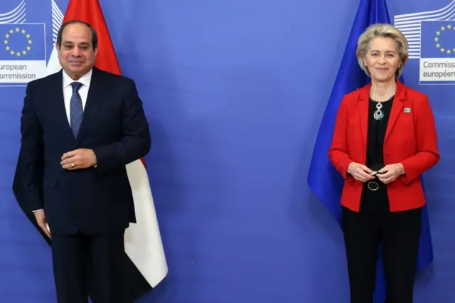 القمة الأفريقية الأوروبية في العاصمة البلجيكية بروكسل.