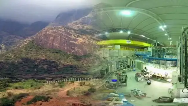 நியூட்ரினோ ஆய்வகம் - சித்தரிப்புப் படம்