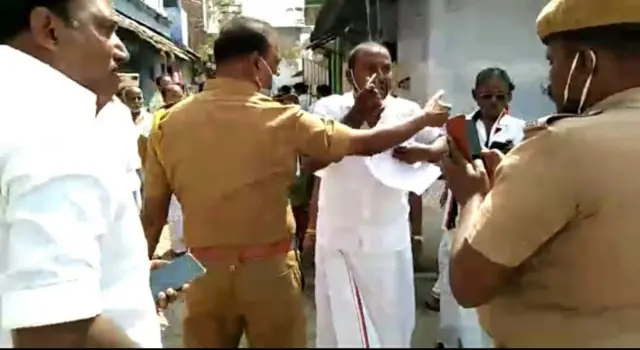 சேலத்தில் திமுக-பாஜக நிர்வாகிகள் இடையே மோதல்