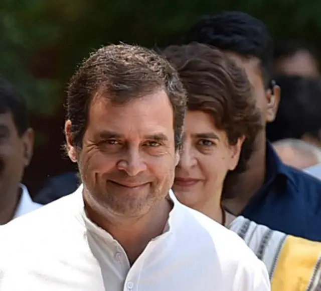 રાહુલ ગાંધી અને પ્રિયંકા ગાંધી