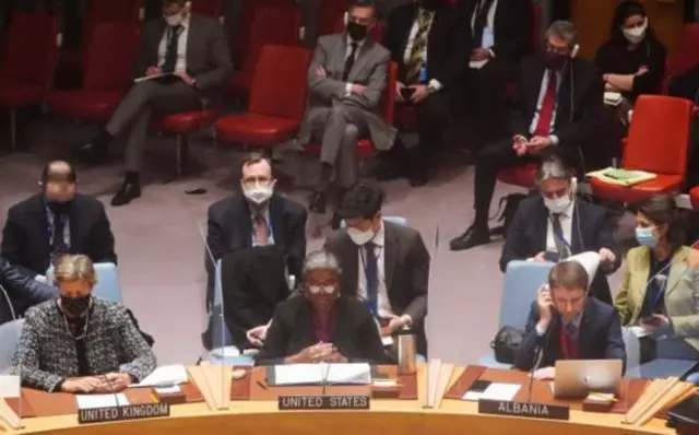 ইউক্রেন ইস্যুতে জাতিসংঘের নিরাপত্তা পরিষদের বৈঠক