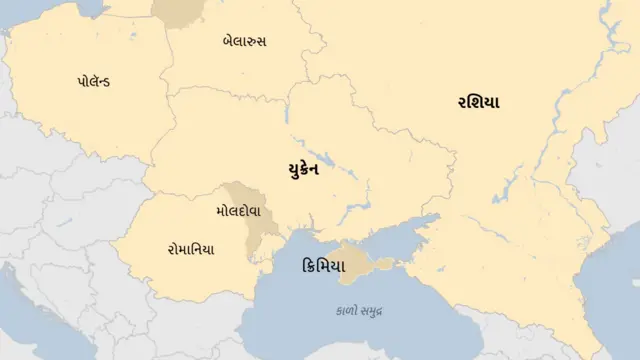 રશિયાએ અગાઉ ક્રિમિયા પર કબજો કર્યો હતો