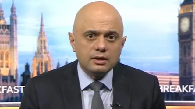 যুক্তরাজ্যের স্বাস্থ্যমন্ত্রী সাজিদ জাভিদ