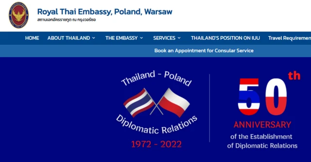 Royal Thai Embassy, Poland