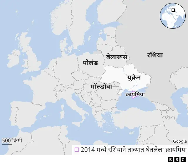युक्रेन नकाशा