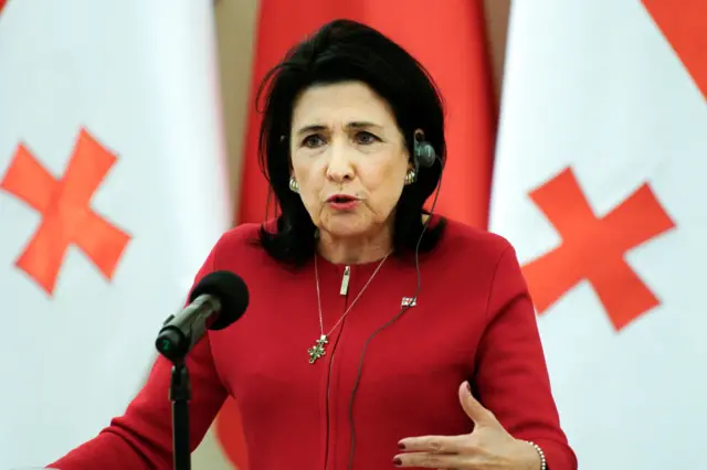 Salome Zurabişvili, gürcüstan prezidenti