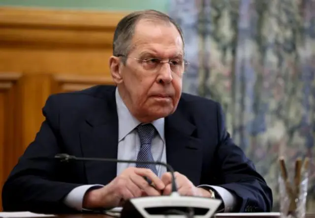 રશિયાના વિદેશ મંત્રી સર્ગેઈ લાવરોફ