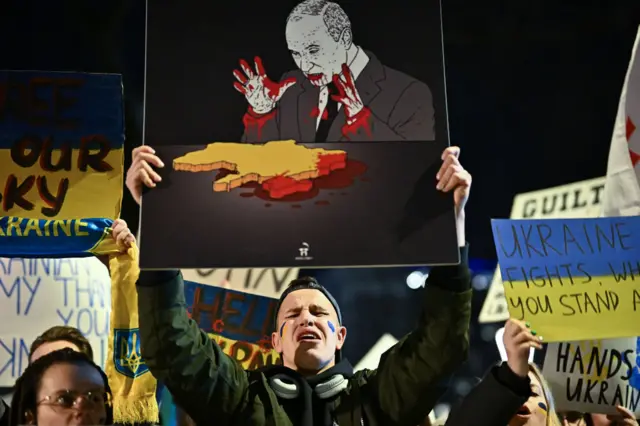 мітинг на підтримку україни