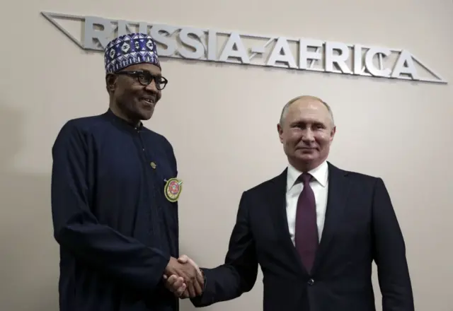 Buhari na Putin