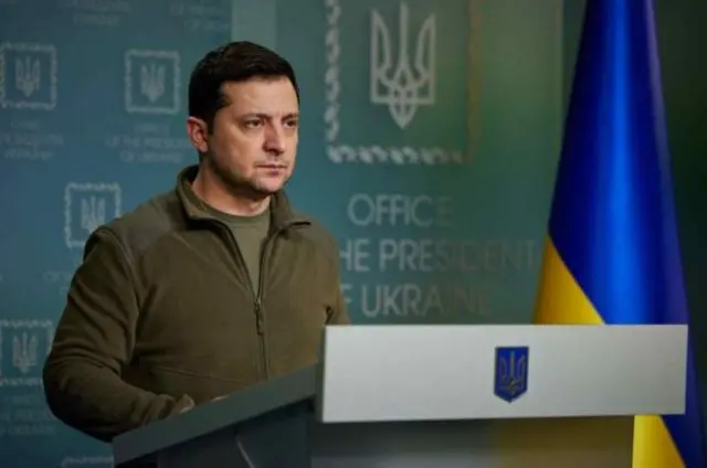 Tổng thống Ukraine Zelensky