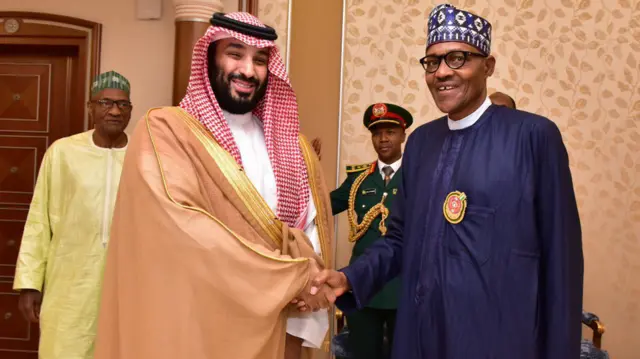 Yarima Salman da Buhari