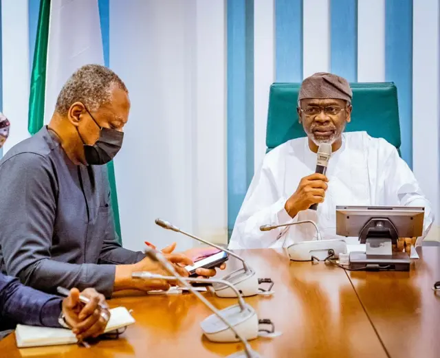 Femi Gbajabiamila and Geoffery Oyeama