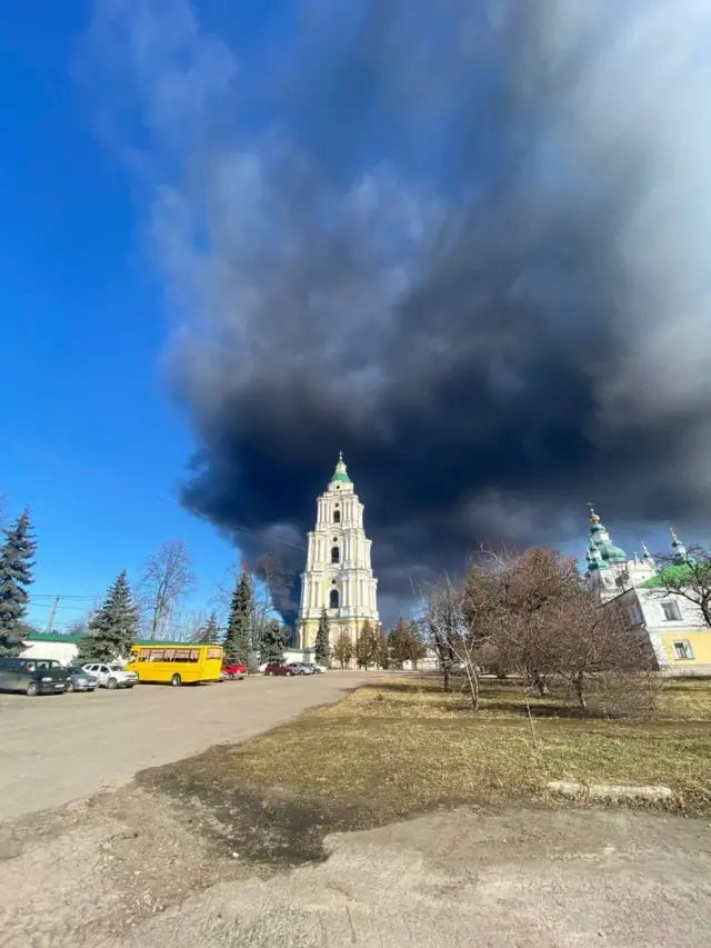 пожежа чернігів