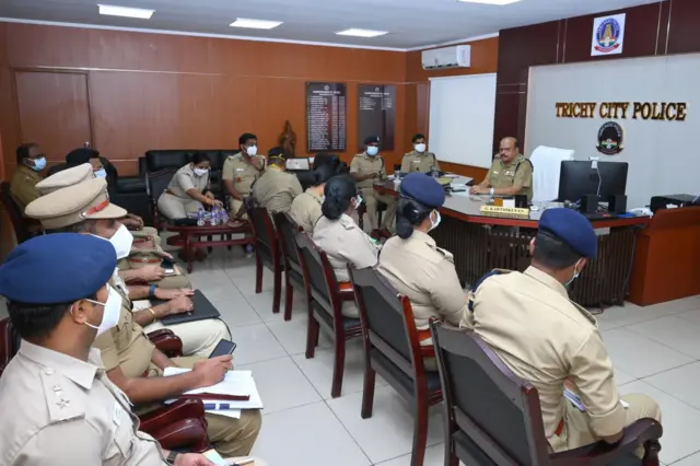 திருச்சியில் ஏடிஜிபி ஆலோசனைக் கூட்டம்