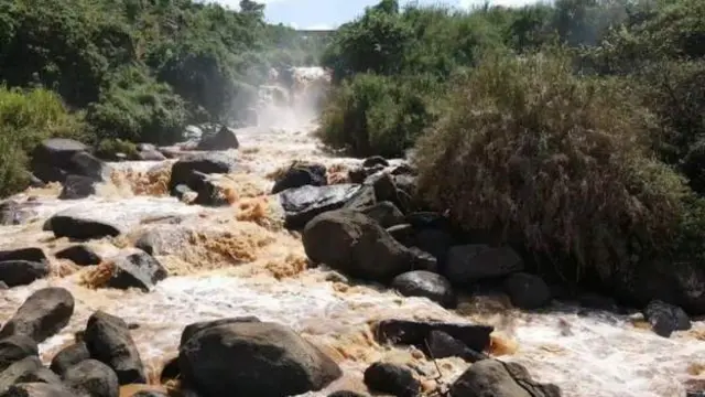 Takriban miili 25 imepatikana hadi sasa kutoka kwa Mto Yala