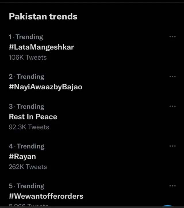 டிவிட்டர் ஹேஷ் டேக்கில் டிரண்ட் ஆகும், லதா மங்கேஷ்கர்