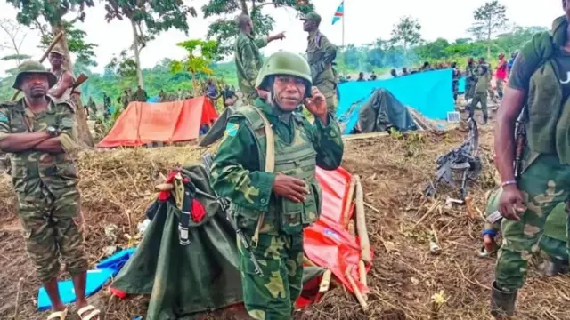 Ingabo za DR Congo, FARDC, zikambitse mu gace ka Beni aho ziri mu mirwano n'inyeshyamba za ADF