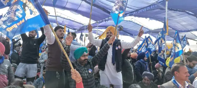 ਅਕਾਲੀ ਦਲ ਅਤੇ ਬਸਪਾ ਦੀ ਰੈਲੀ ਵਿੱਚ ਵੀ ਸਮਰਥਕ