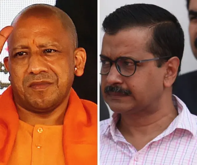 योगी-केजरीवाल