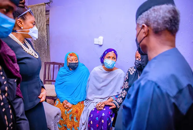 Osinbajo a gidan su Hanifa