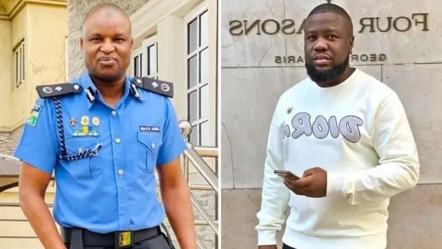 Abba Kyari da Abass Ramon Hushpuppi
