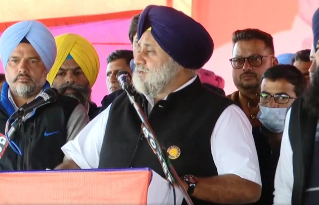 ਸੁਖਬੀਰ ਸਿੰਘ ਬਾਦਲ