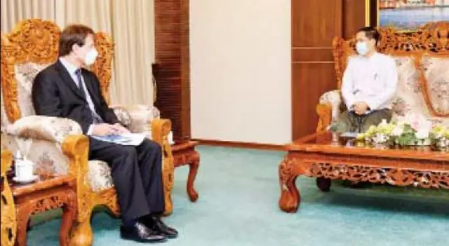 စစ်ကောင်စီနဲ့ ပြည်တွင်းက ကုလလူသားချင်းစာနာထောက်ထားမှုဆိုင်ရာအဖွဲ့တို့ တွေ့ဆုံ