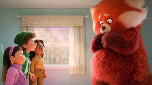 Pixar new animated film Turning Red