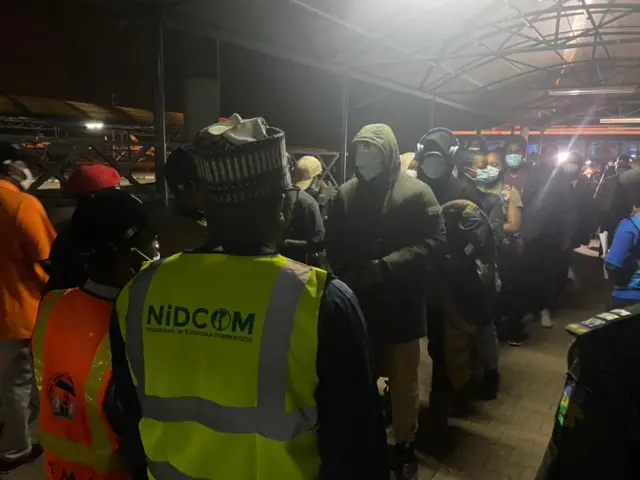 Nigerian Evacuees