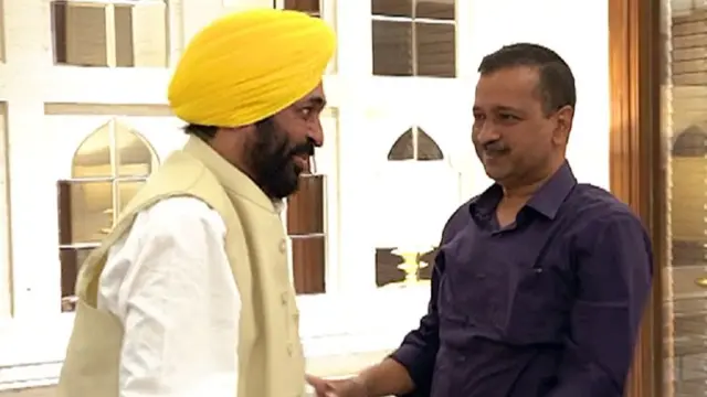 भगवंत मान-अरविंद केजरीवाल