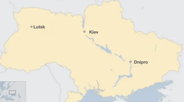 Ukrayna’da Lutsk ve Dnipro kentlerinin ilk kez hedef alındığı bildiriliyor