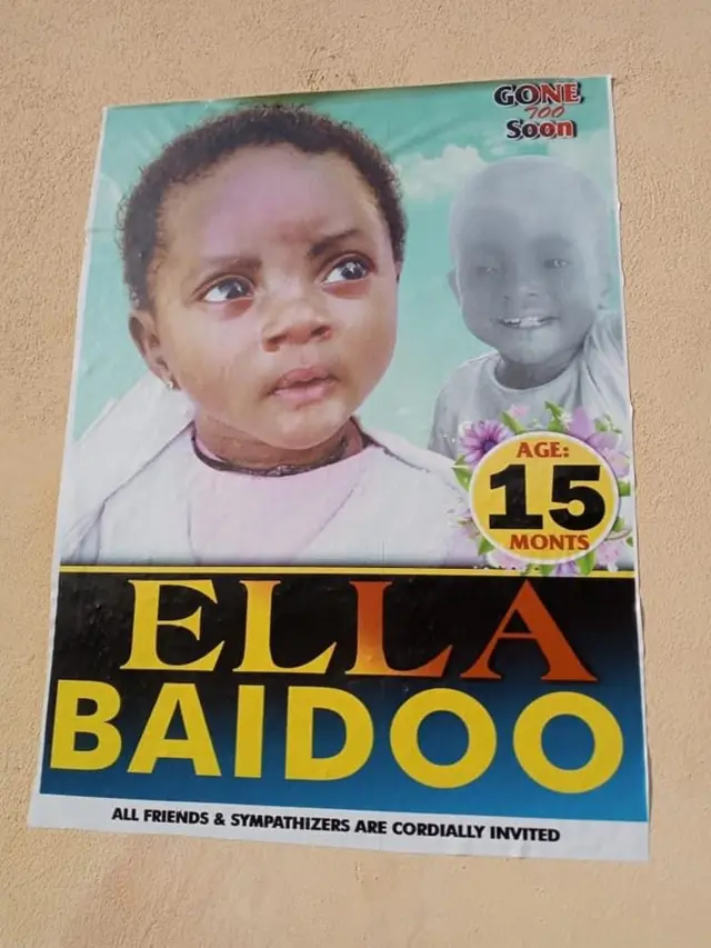 Baby wey die inside Appiatse explosion