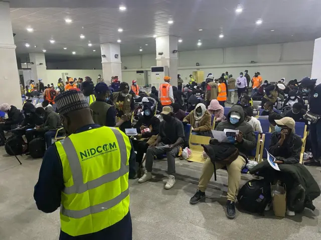 Nigerian Evacuees