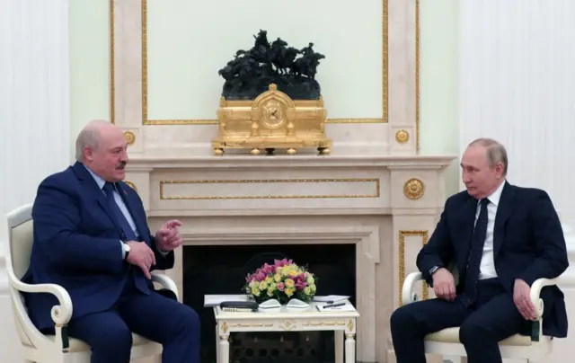 Lukaşenko ve Putin