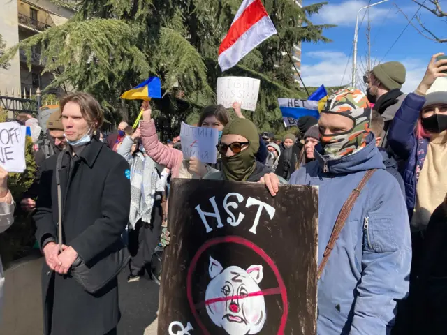 Митинг в Тбилиси