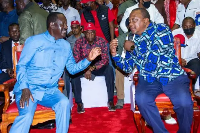 Kenyatta da Raila Odinga