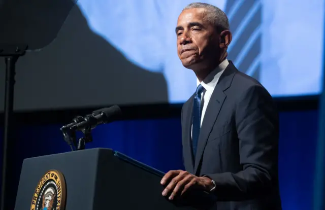 Former US president Barack Obama